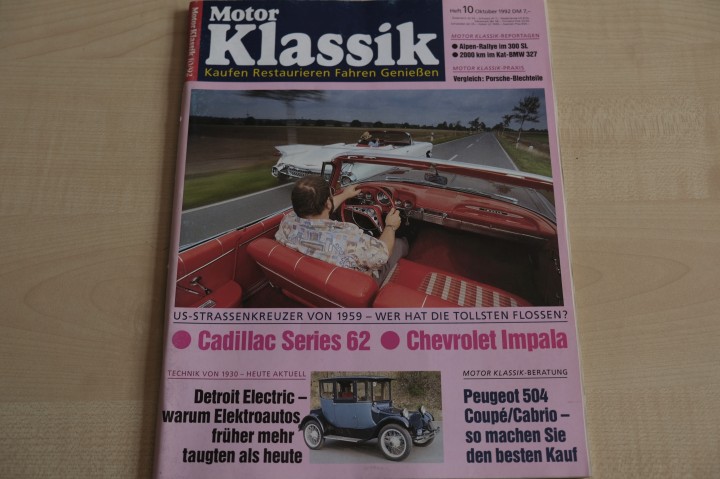 Motor Klassik 10/1992
